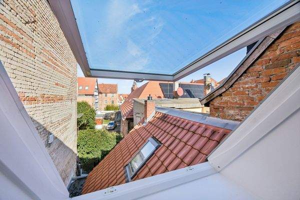 Blick aus dem Dachgeschoss