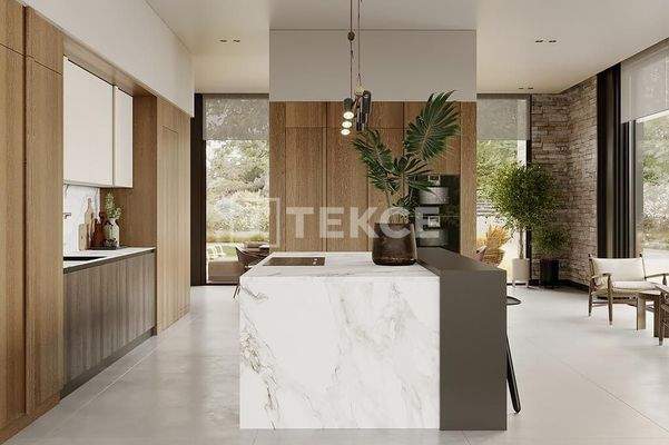 Modern Design Houses with Private Pools in the Center of Bodrum