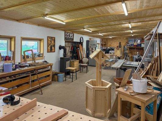 Garage und Werkstatt