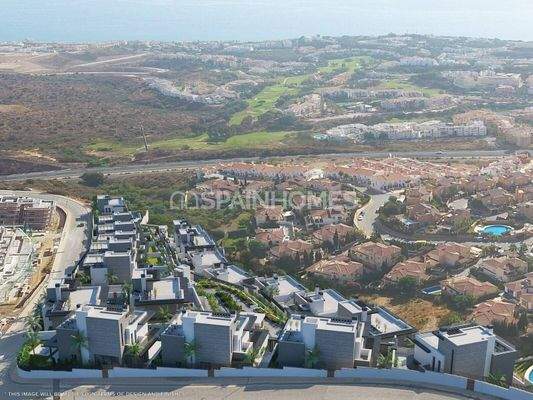 Sea View Luxury Detached Villas Near Golf Club in Mijas Malaga
