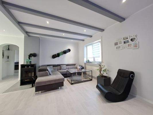 Erdgeschosswohnung - Wohnzimmer