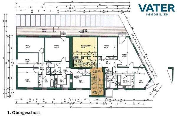 Grundriss 1. Obergeschoss