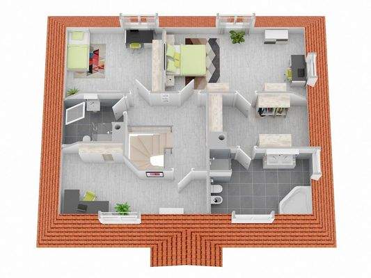 Grundriss Dachgeschoss