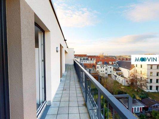 Ansicht II: Dachterrasse