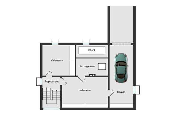 Grundriss Kellergeschoss