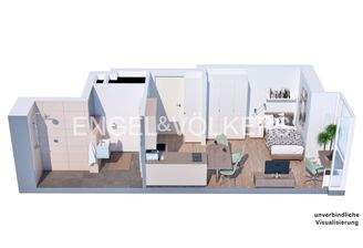 Schnitt des Apartments