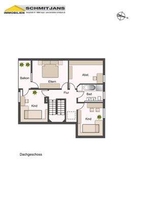 Grundriss Dachgeschoss