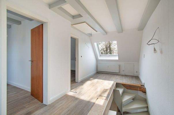 Funktional umgebautes Dachgeschoss