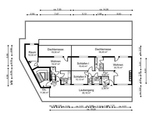 Staffelgeschoss Kornstraße 624