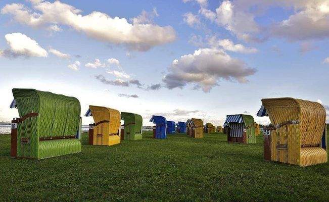 Impressionen Burhave Grünstrand