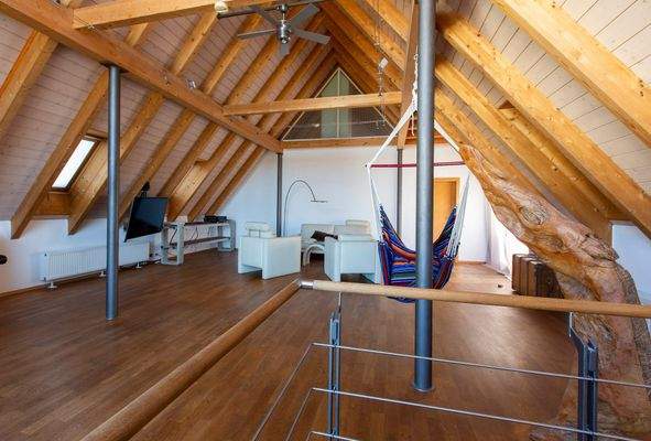 Blick 1 ins Dachstudio