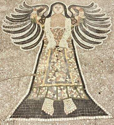 Detail im Hauseingang