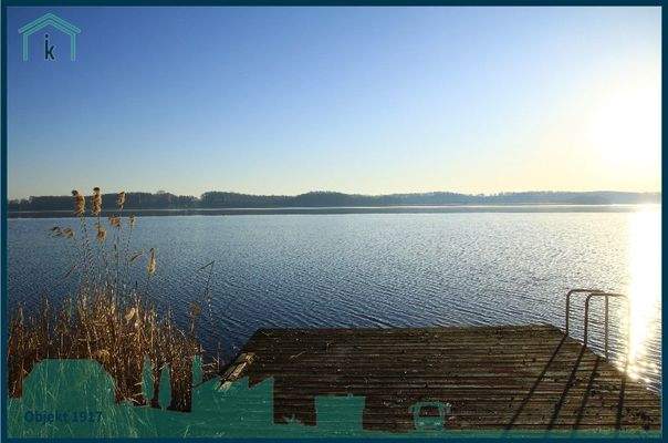 1917 Blick über den See, schön zu jeder Tageszeit.