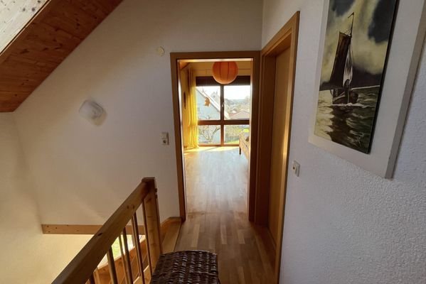 Treppenhaus im Dachgeschoss