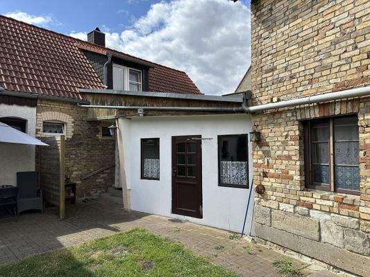 Doppelhaushälfte - Hofansicht