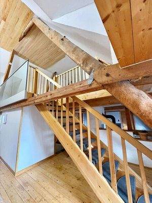 Zugang zur oberen Etage