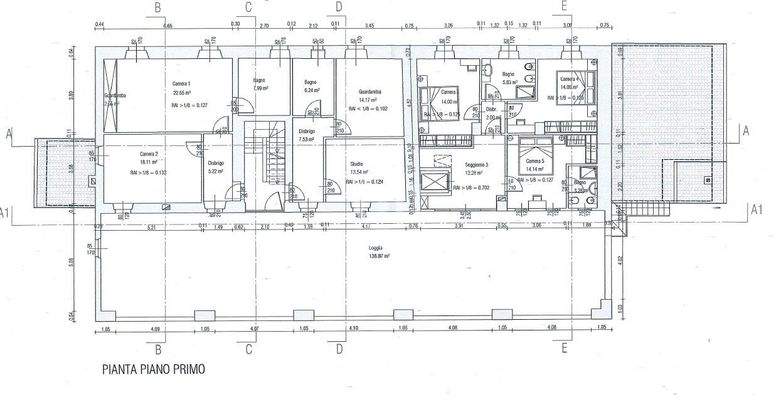 Grundriss erstes Stockwerk
