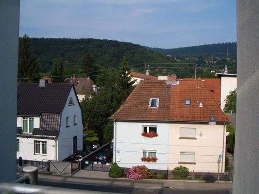 Sicht von dem Balkon