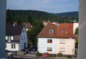 Sicht von dem Balkon