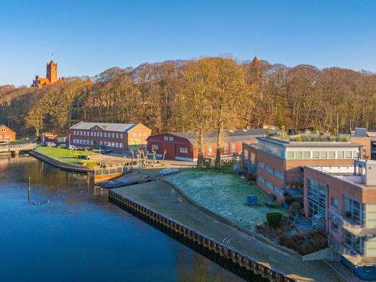 Blick zur Marineschule