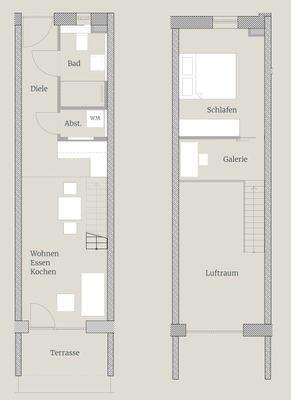 Grundriss Wohnung Nr. 2