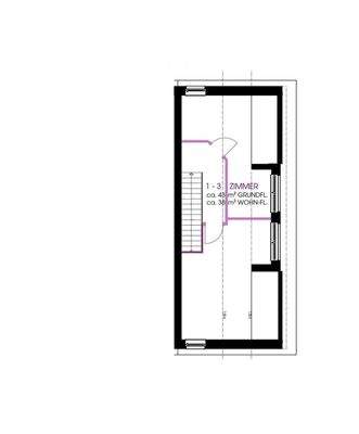 GRUNDRISS DACHGESCHOSS 2 ZIMMER