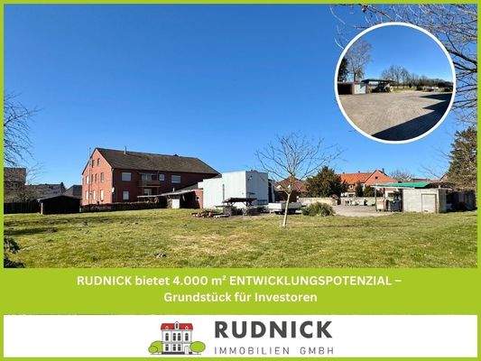 RUDNICK bietet 4.000 m² ENTWICKLUNGSPOTENZIAL
