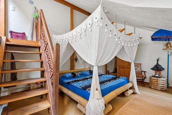 Schlafzimmer mit Terrassenzugang