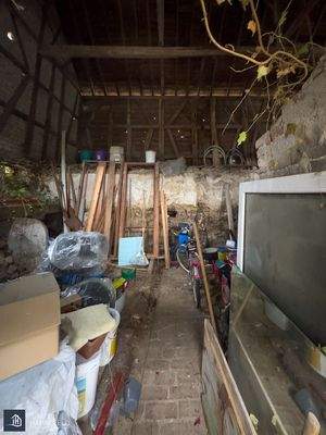 Einblick in die Scheune