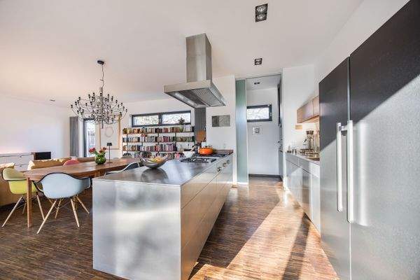 Durch die offene Gestaltung fügt sich die Bulthaup