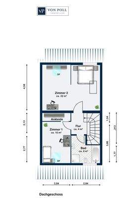 Grundriss Dachgeschoss