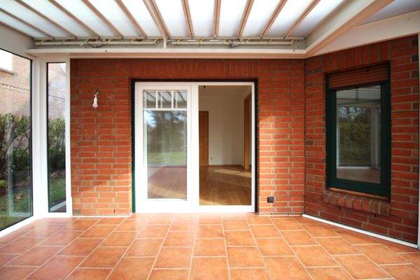 Blick Wintergarten Essbereich