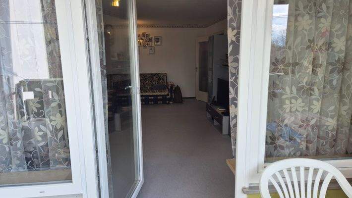 Erneuerte Balkontür