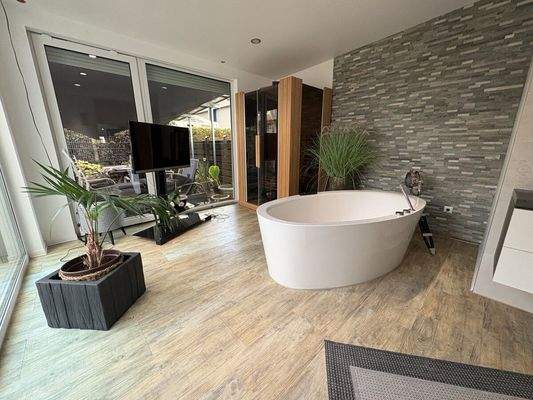 Badewanne, Sauna Austellungsraum
