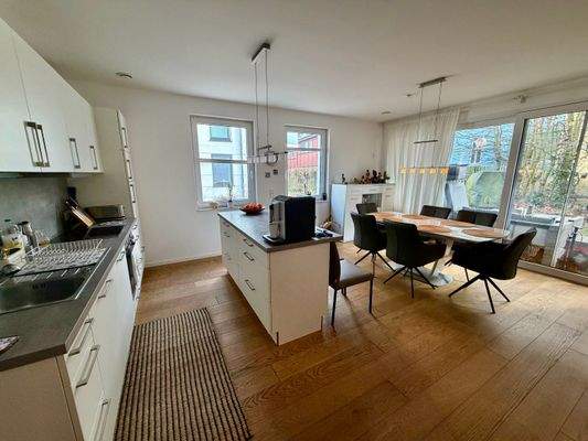 Offener Küchen und Wohnbereich