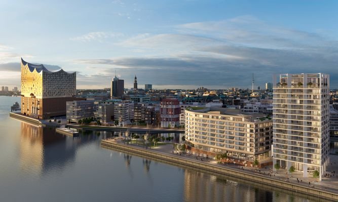 Außenansicht Abendlicht