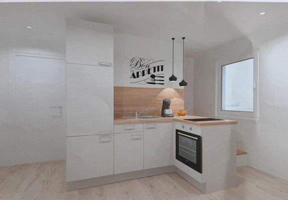 Küche (Wohnung 4-9)