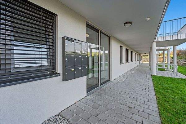 Eingangsbereich Haus B