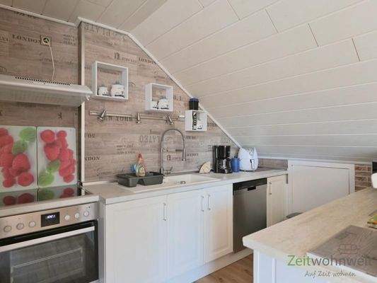 Blick hinter den Küchentresen