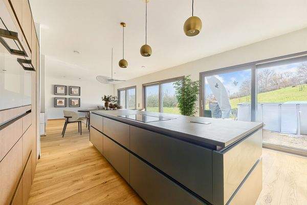 Offener Koch- und Wohnbereich