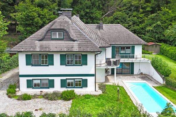 Drohnenansicht von Westen