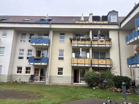 Blick auf die Terrasse