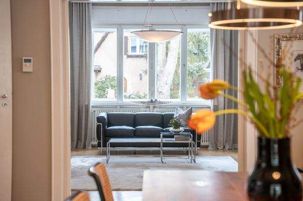 Blick in den Wohnbereich