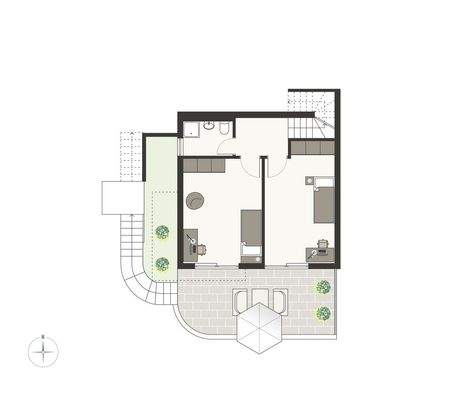 Grundriss Gartengeschoss