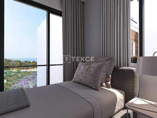 Seaview Apartments Close to Golf Courses in Girne Karaağaç