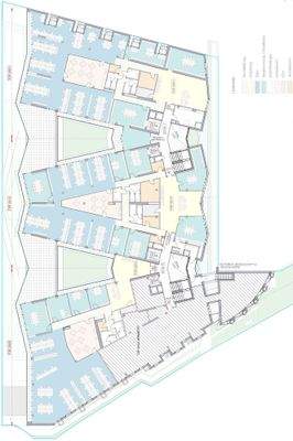 Möblierungsplan 2. OG - 4rer Teilung