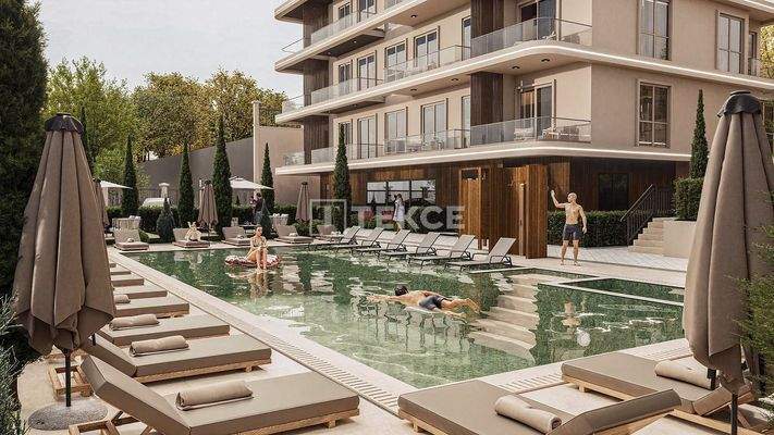 Apartments in a Complex Surrounded by Nature in Alanya Antalya