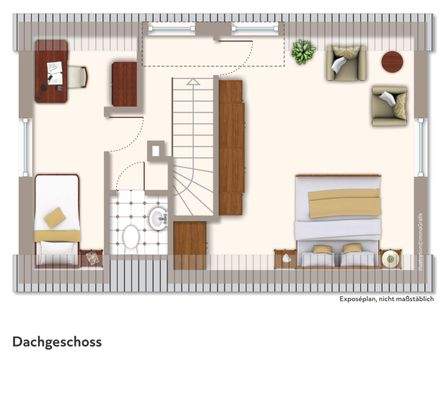 Grundriss Nebenhaus - Dachgeschoss