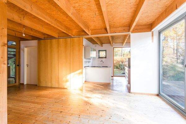 Wohn- Essbereich - Schiebtüren offen