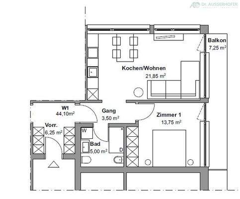 Plan Wohnung